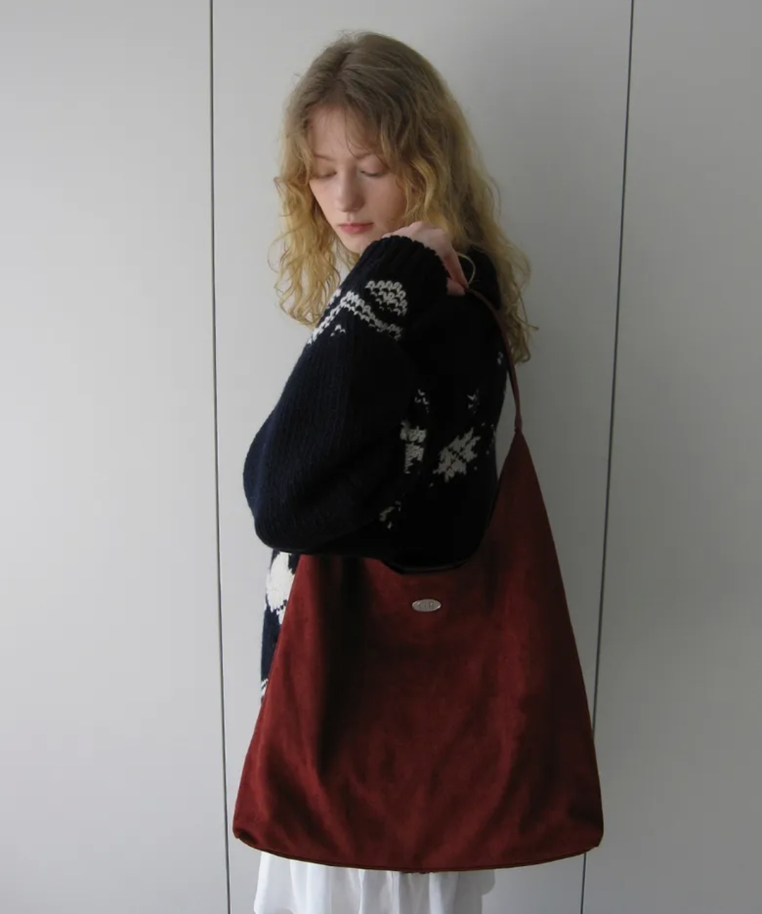 Dumaro Merci Suede Shoulder bag