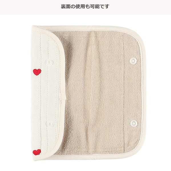 🇯🇵預訂 日本直送🇯🇵紅心刺繡絎縫孭帶咬巾肩巾