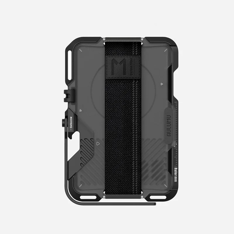 AULUMU Multi-Tool Metal Wallet｜多功能磁吸金屬卡包 G03