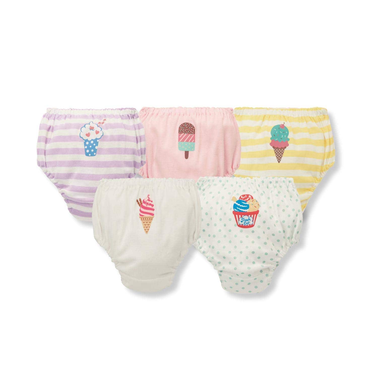 🆕【⭐訂購⭐】🇯🇵 日本直送  🌀日本品牌 #GITA 全綿內褲 (女孩) 套裝 [1套5枚] 🌀  [PLAA-0250] [260227]