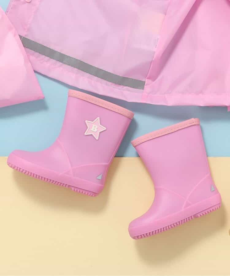 🇯🇵預訂 日本直送🇯🇵Breeze五色星星章兒童雨靴水靴