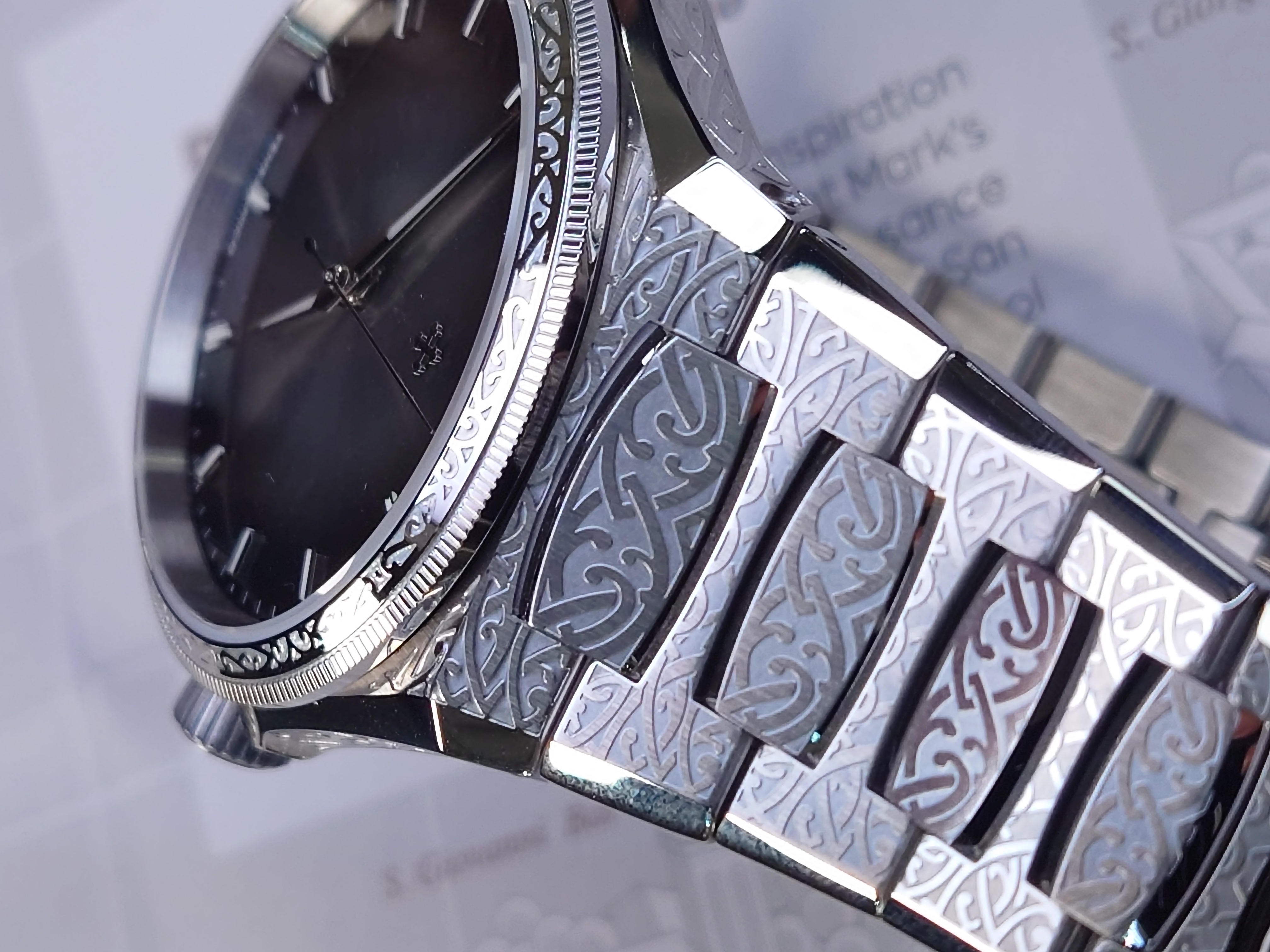 VENEZIANICO Arsenale Bizantino 雕刻藝術機械錶-6221520C