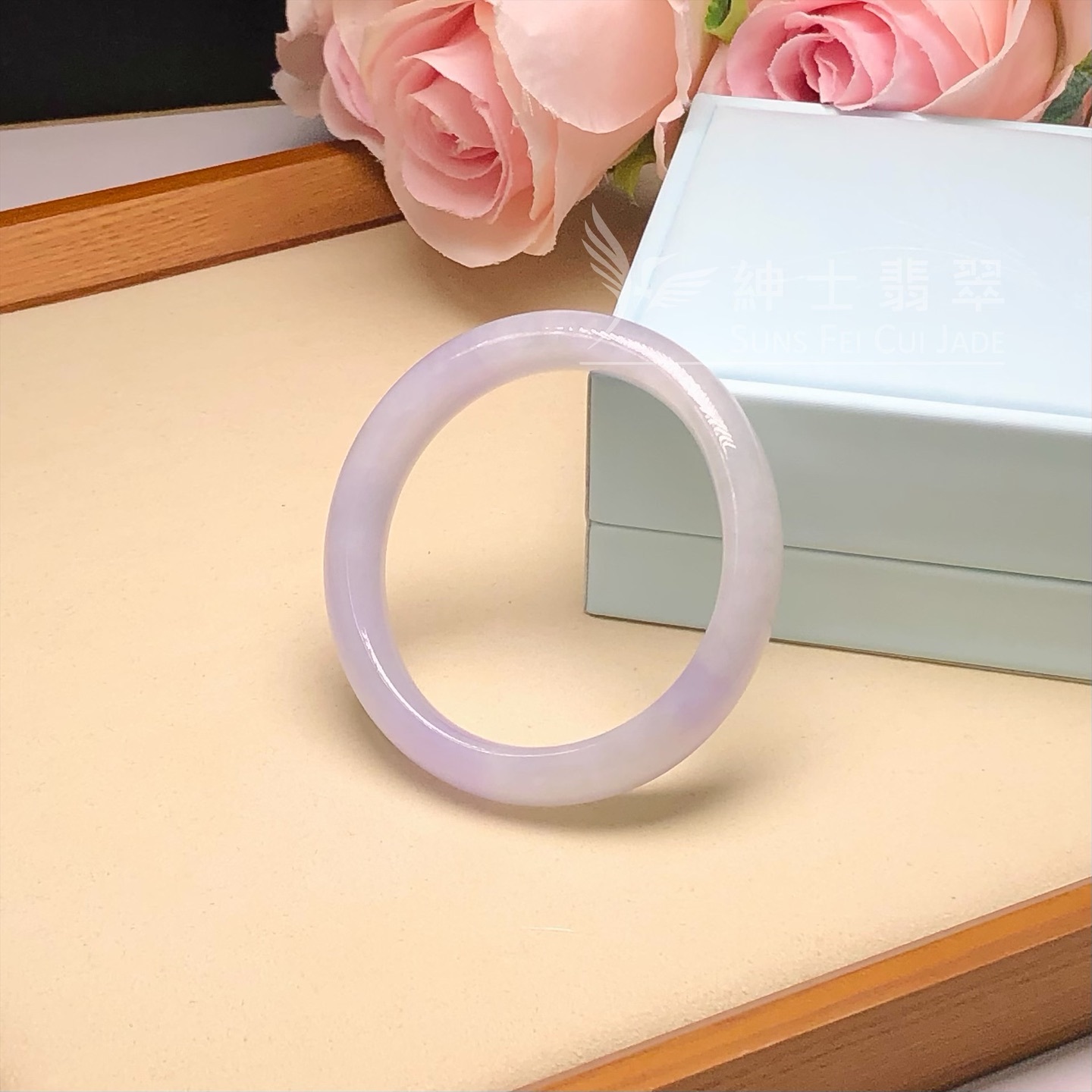 會卡紫羅蘭貴妃鐲51.6mm