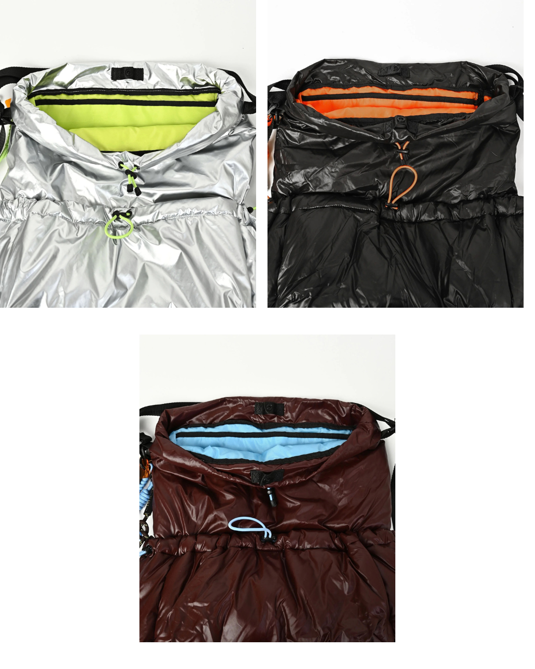 日本代購【 2026新商品 日本直送 KIU 側孭袋 / 索繩背囊 Puffy 2WAY Shoulder Bag & Napsack 】﻿