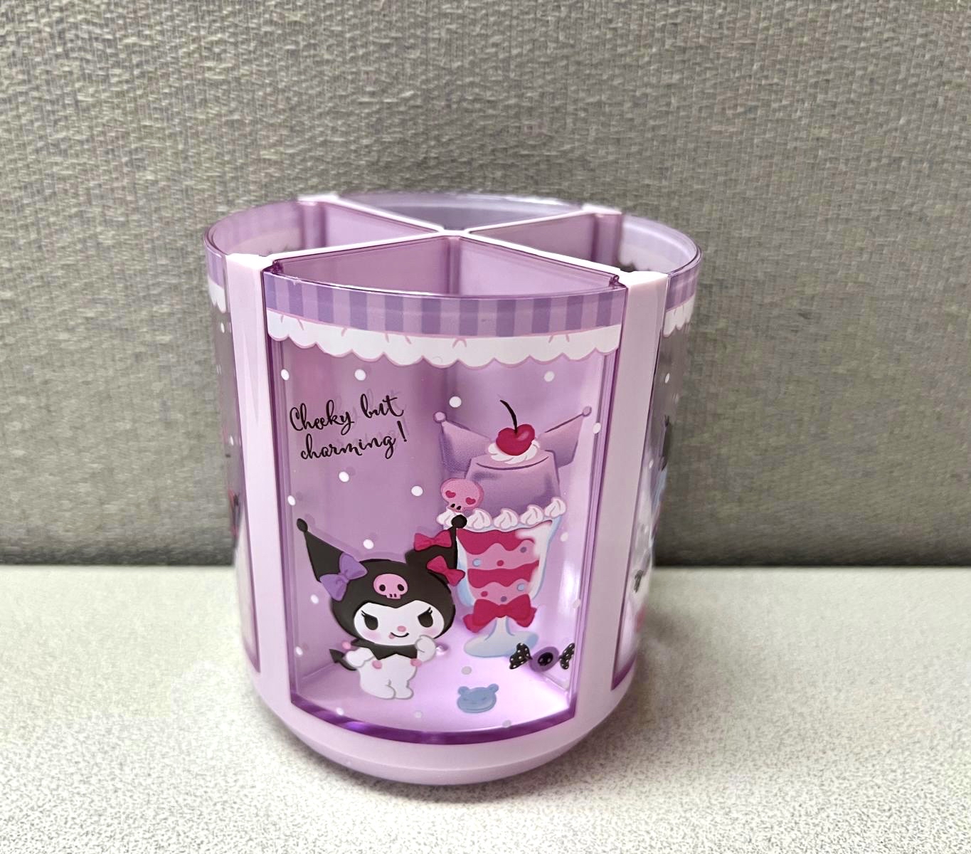 🎌日本直送🎌 Sanrio 卡通 4格旋轉筆筒