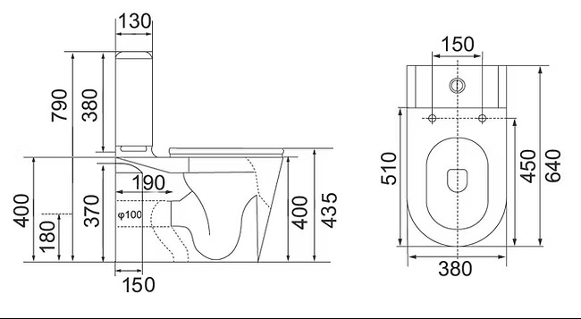 Richford R686 360超旋    (避喉王)自由咀座廁