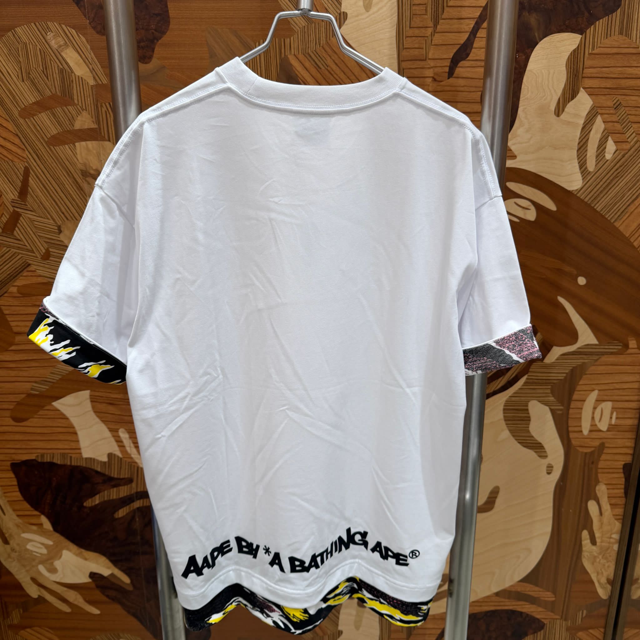 AAPE Relaxed fit Moonface logo tee (1877) 寬鬆版