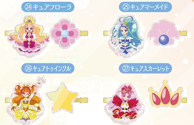 Go公主光之美少女 BIC CAMERA限定 髪飾/髪夾2個套裝 #P-PCG0951 (PRE-ORDER) [2026/02]
