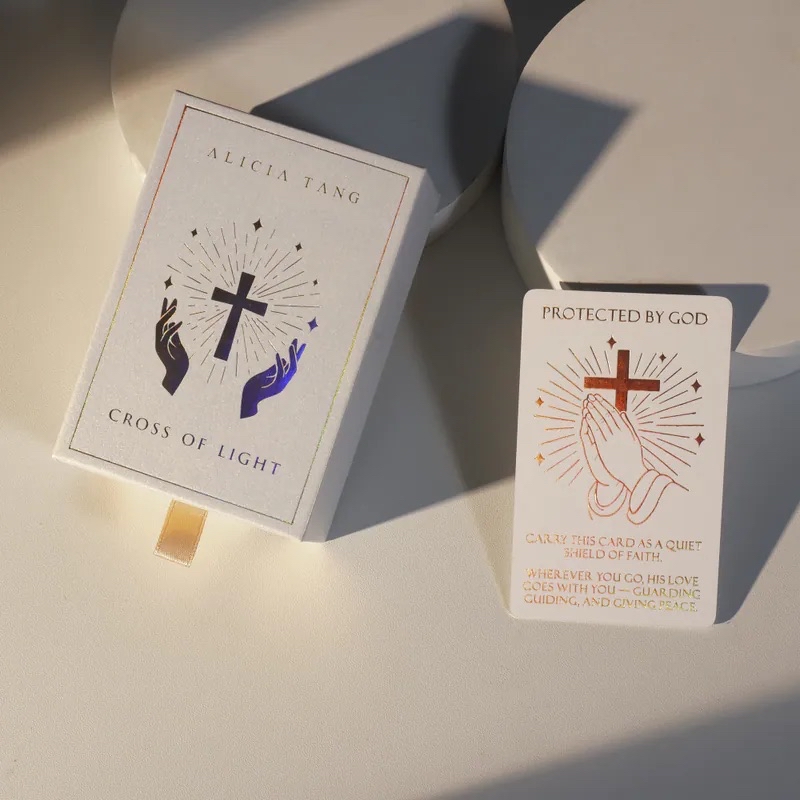 Cross of Light耶穌智慧神諭卡/ 肯定與療癒卡牌by Alicia Tang