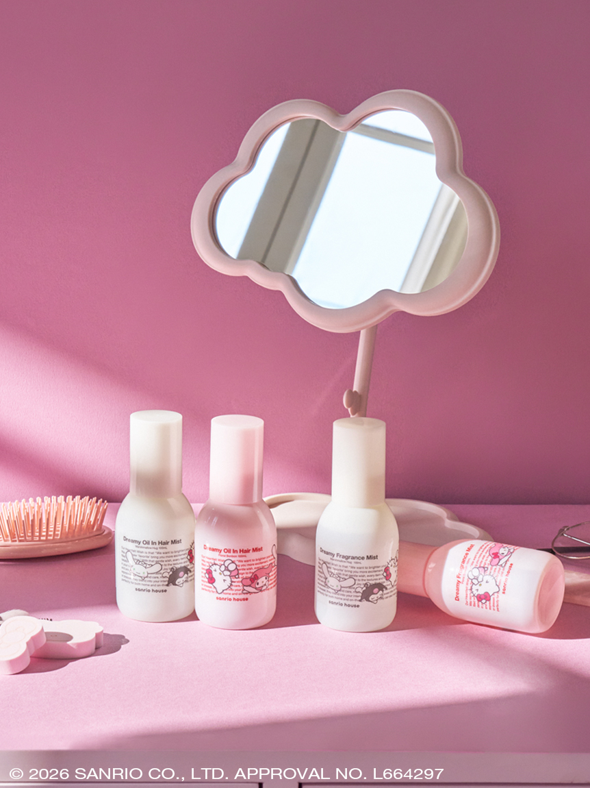 🎀【預訂】Sanrio Self Care Oil in Hair Mist 100ml W