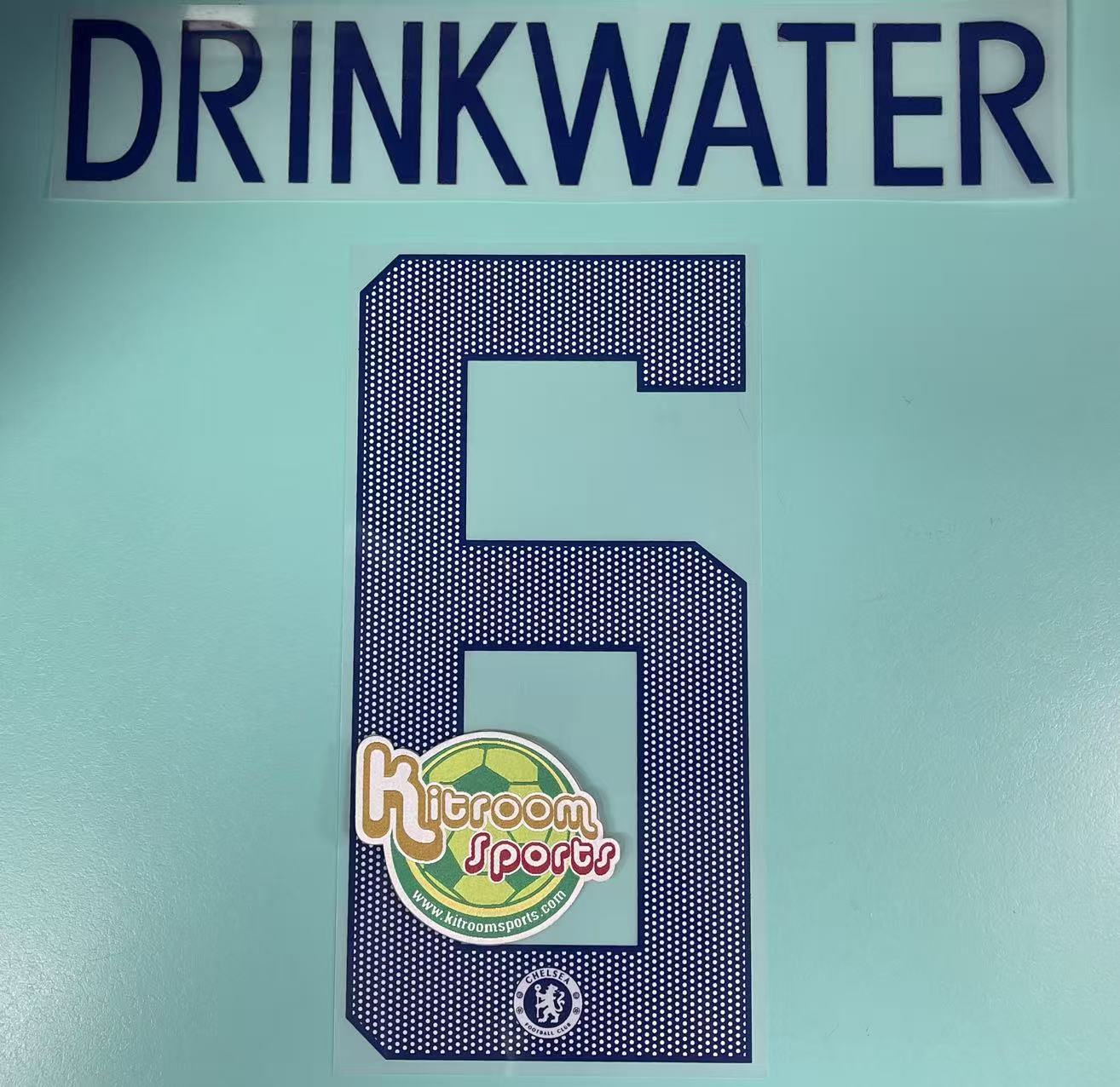 2017-19 Chelsea Away UCL Nameset #6 DRINKWATER