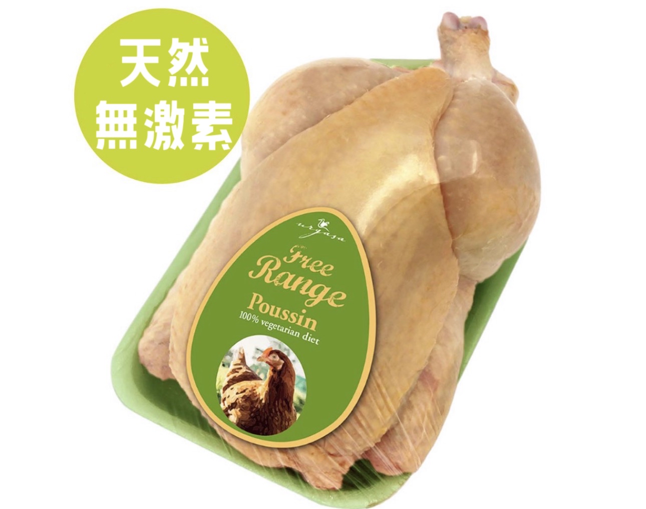 西班牙無激素春雞（約400g-500g）
