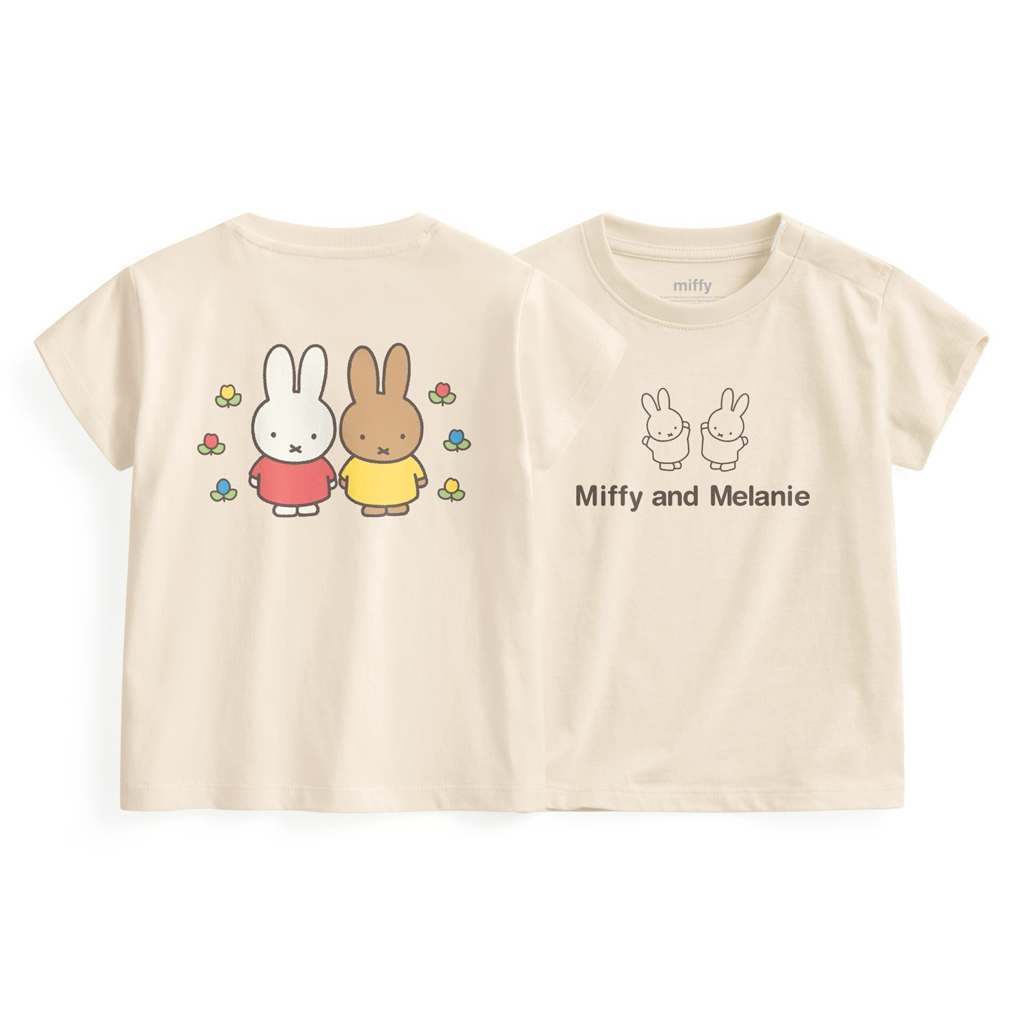 💚預訂 台灣直送💚Miffy前後印花親子款純棉短袖T恤