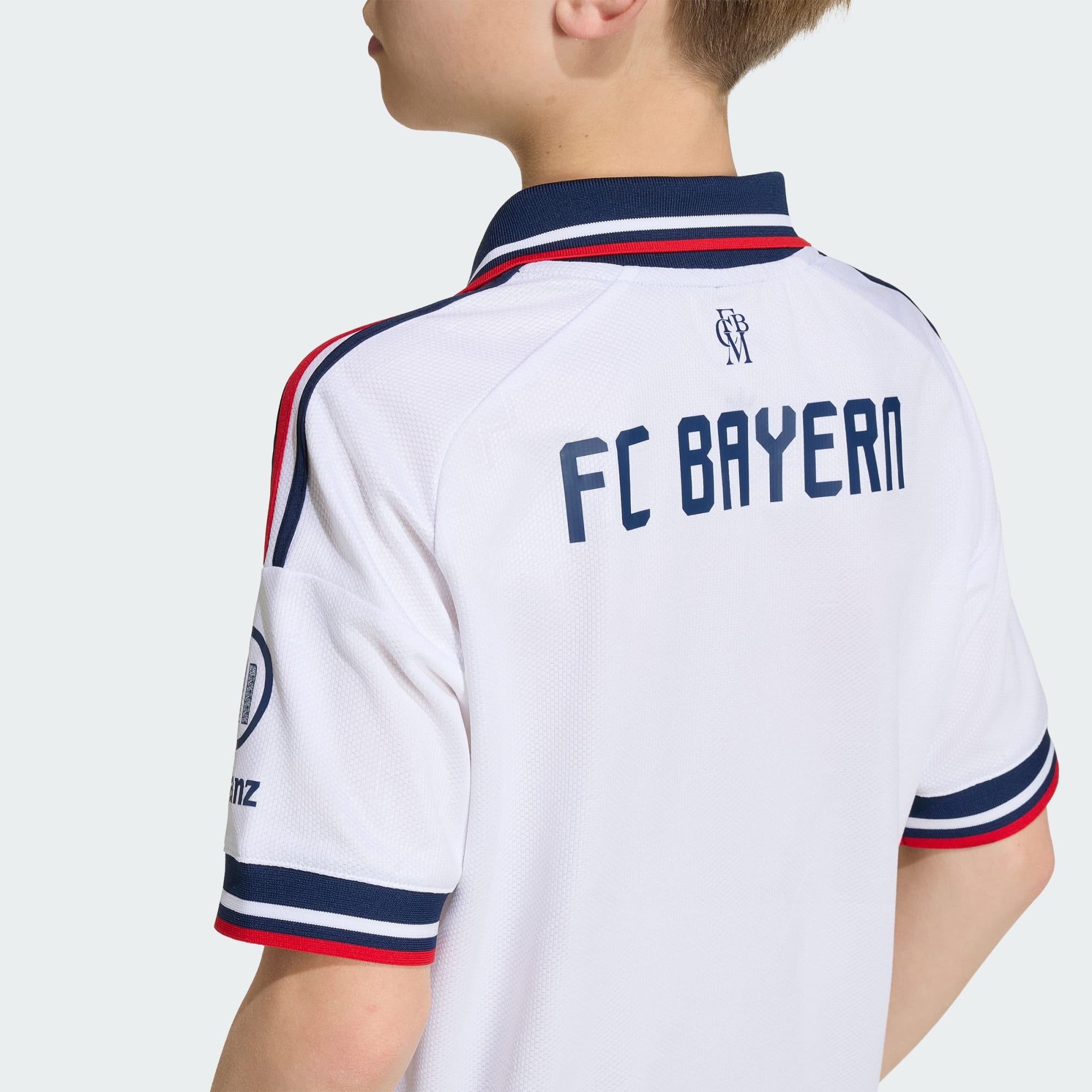 Adidas Bayern Munich 拜仁慕尼黑 2026-27 作客童裝球衣 (可加印字) JZ3097
