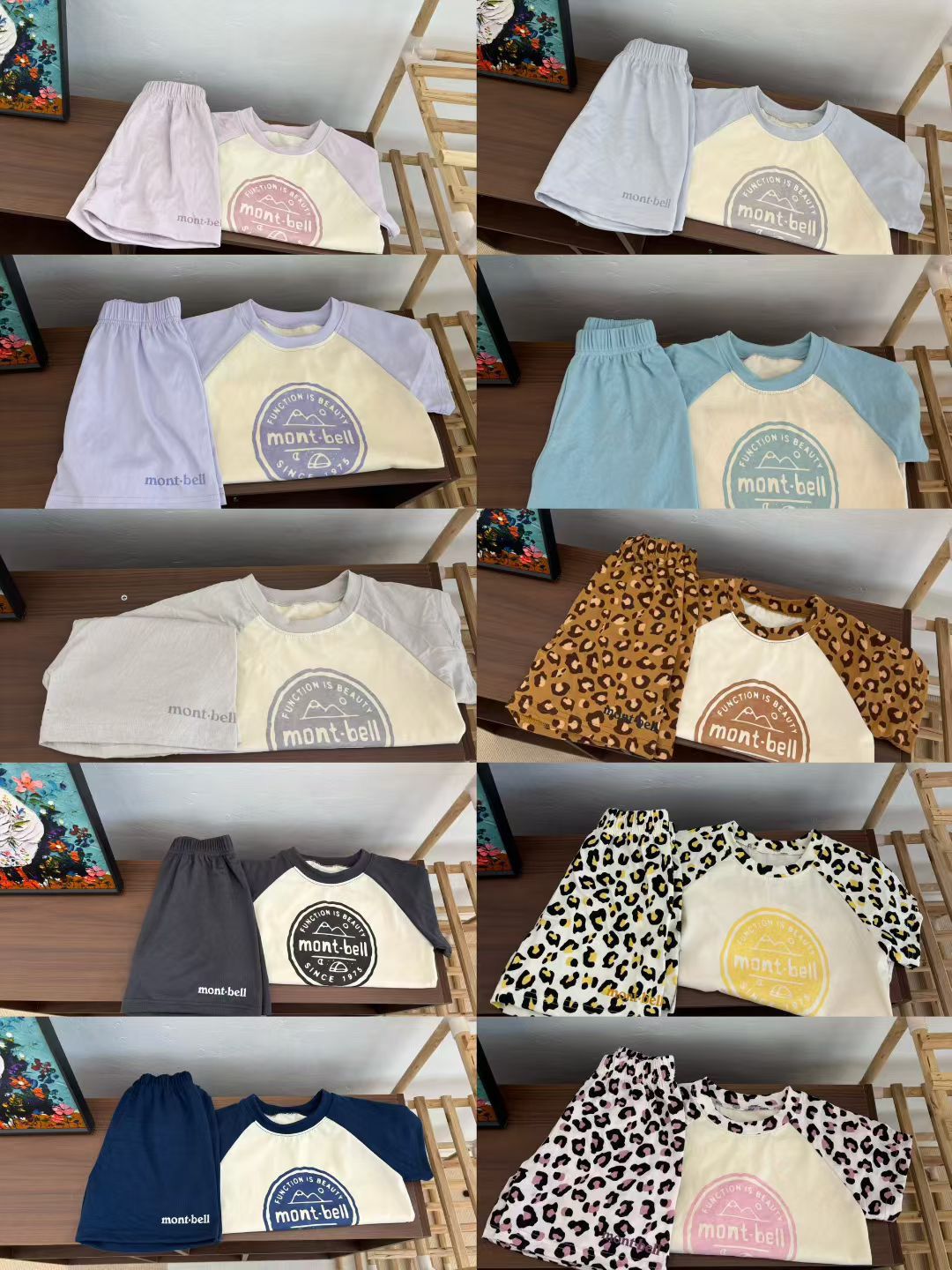 mont bell 短袖套裝