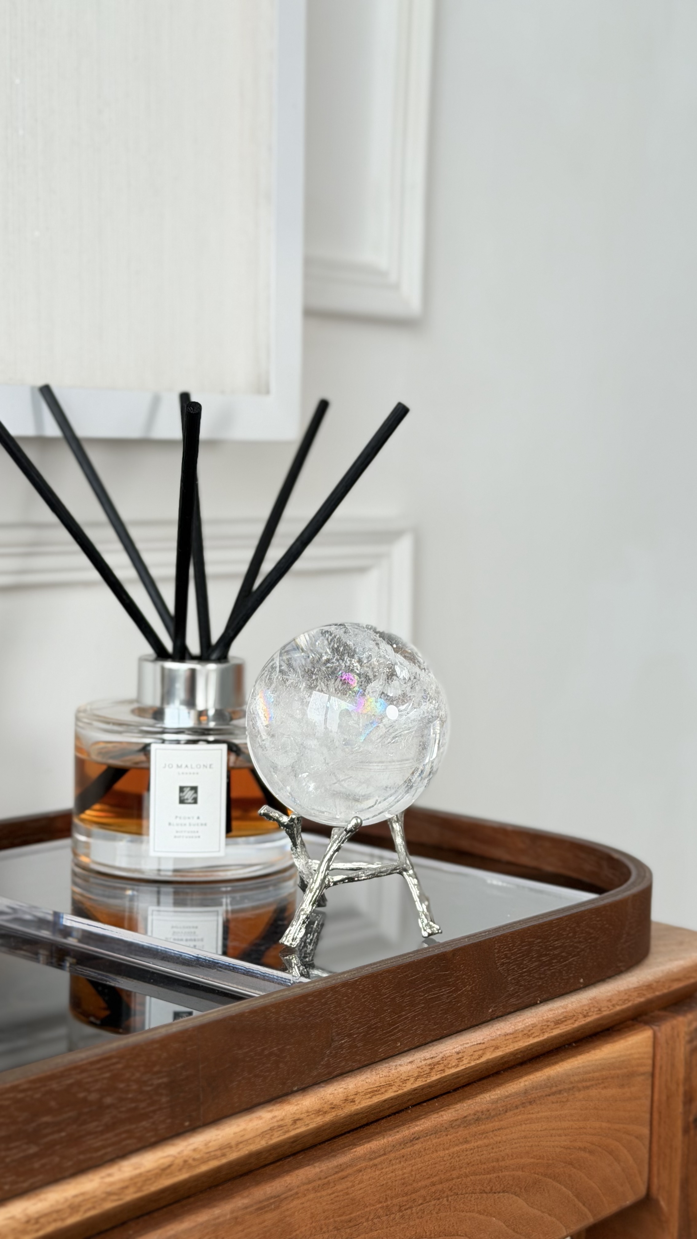  ༒6.45cm白水晶球༒ 1158C2JGM83-RA*7T8