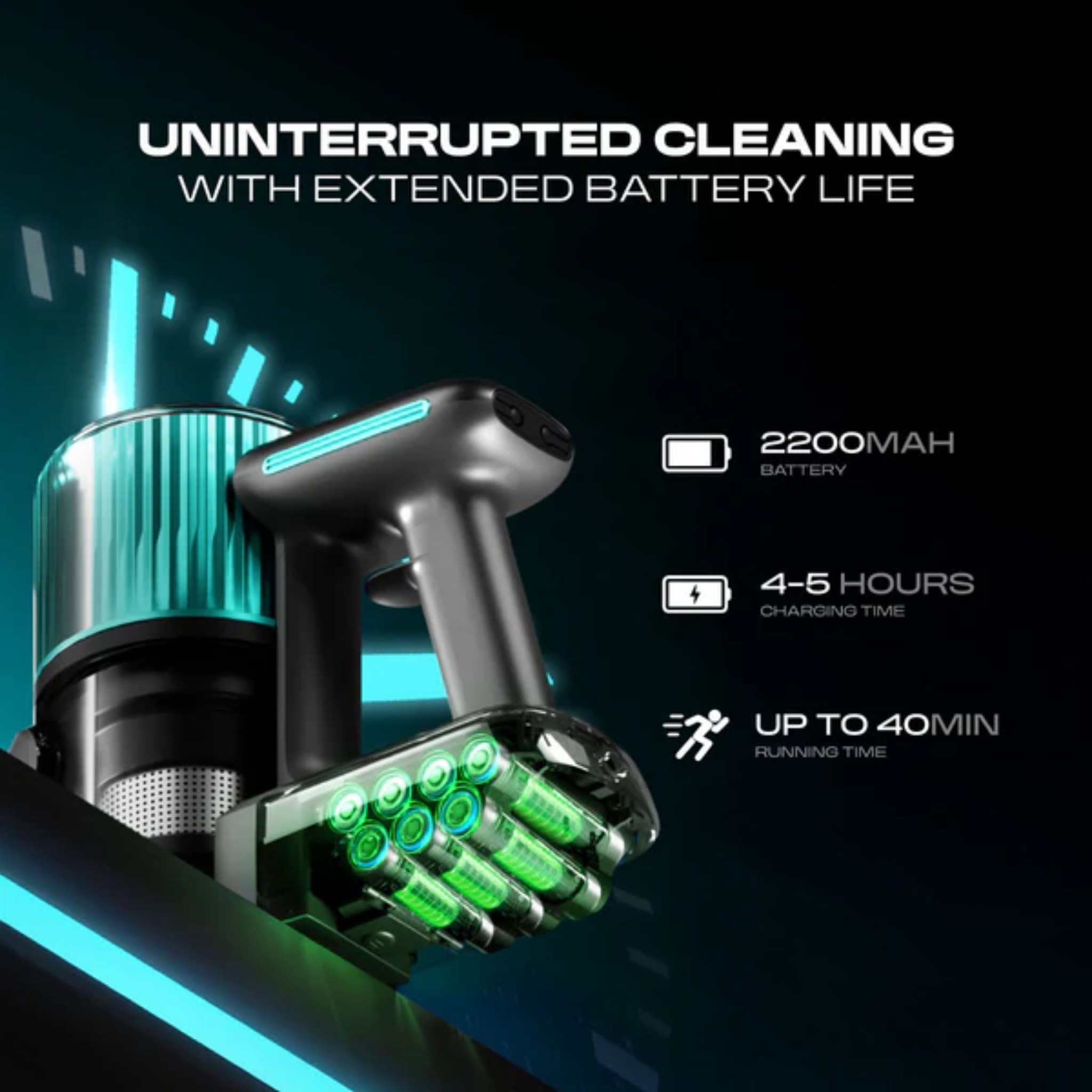 Russell Taylors Cordless Vacuum Cleaner (V2X)