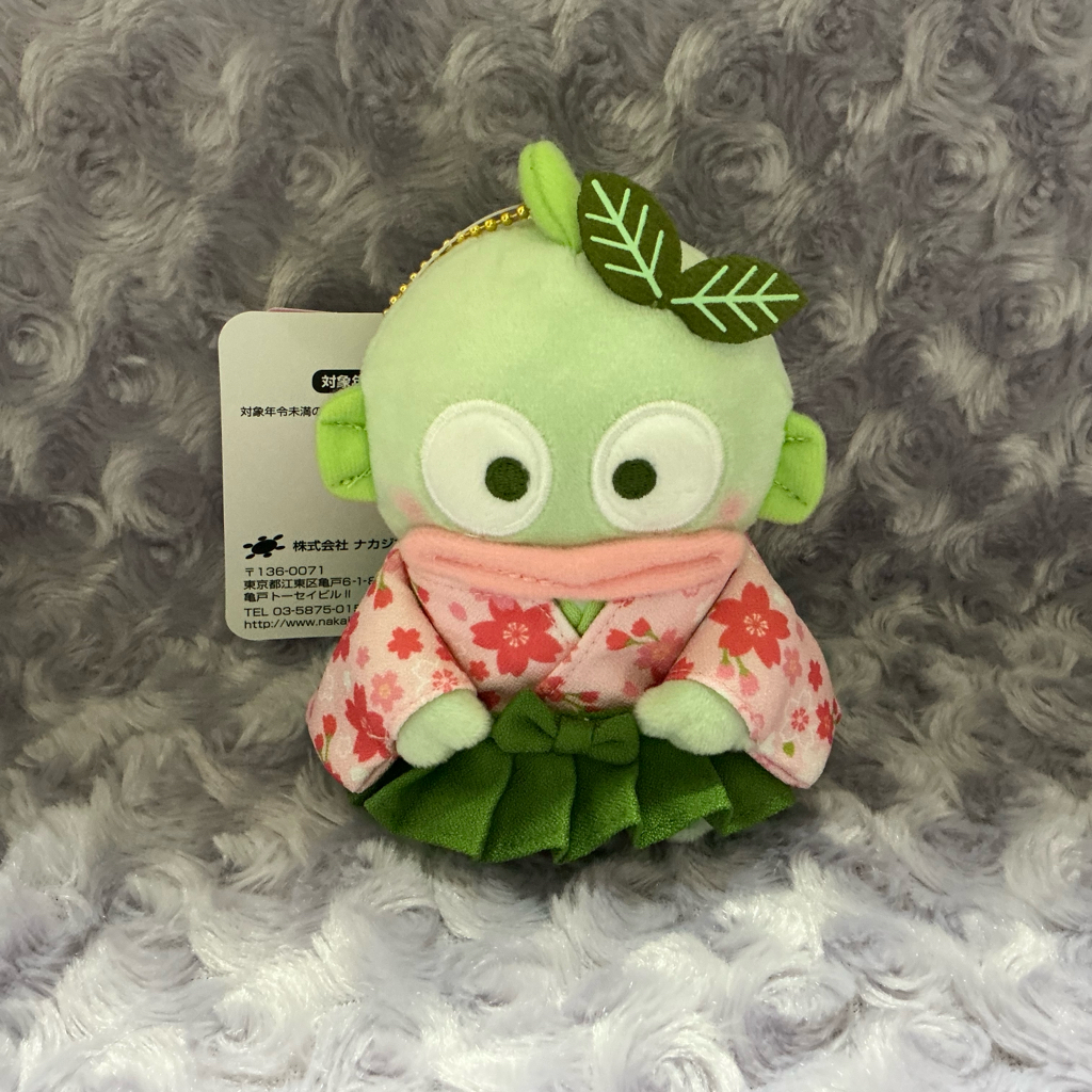 「現貨」Sanrio櫻花抹茶著物公仔匙扣