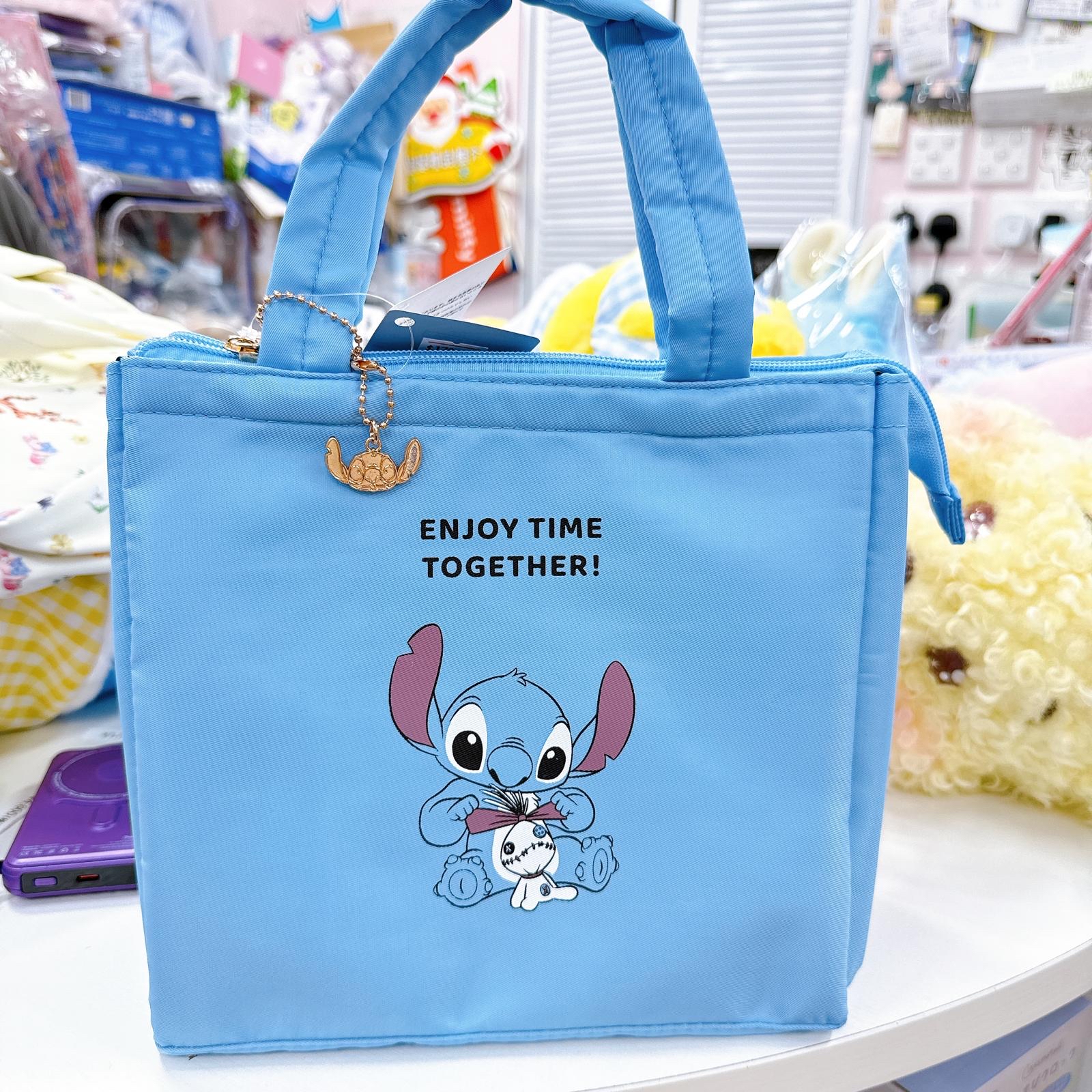 日本直送東京迪士尼史迪仔保溫飯袋