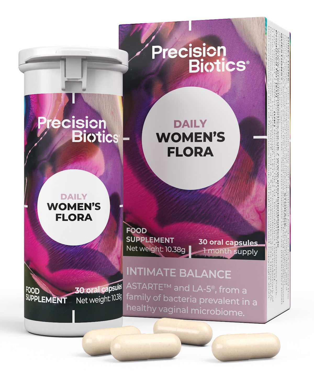 LA006  PrecisionBiotics  女性私護益生菌【買3盒送1盒 】(益生菌可混搭)