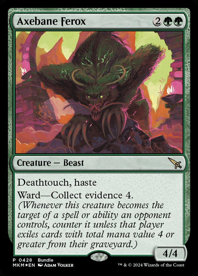 Axebane Ferox #428