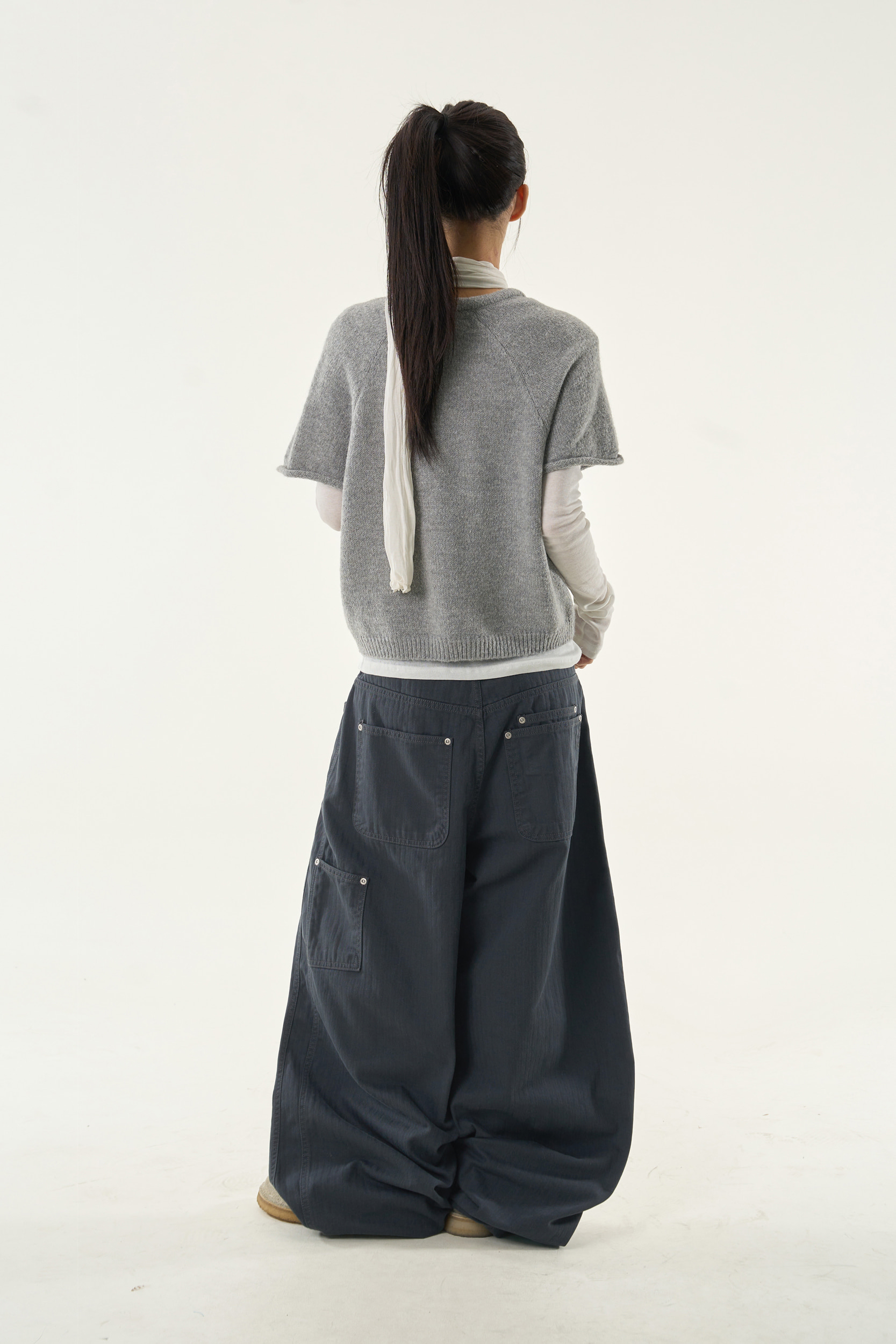 Pocket Wide Leg Cargo Pants