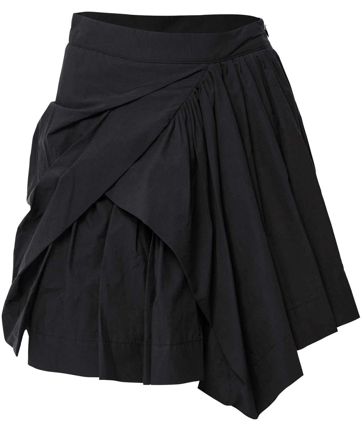 🇰🇷訂購｜FLARE UP｜Asymmetrical Draped Layered Skirt 3色 