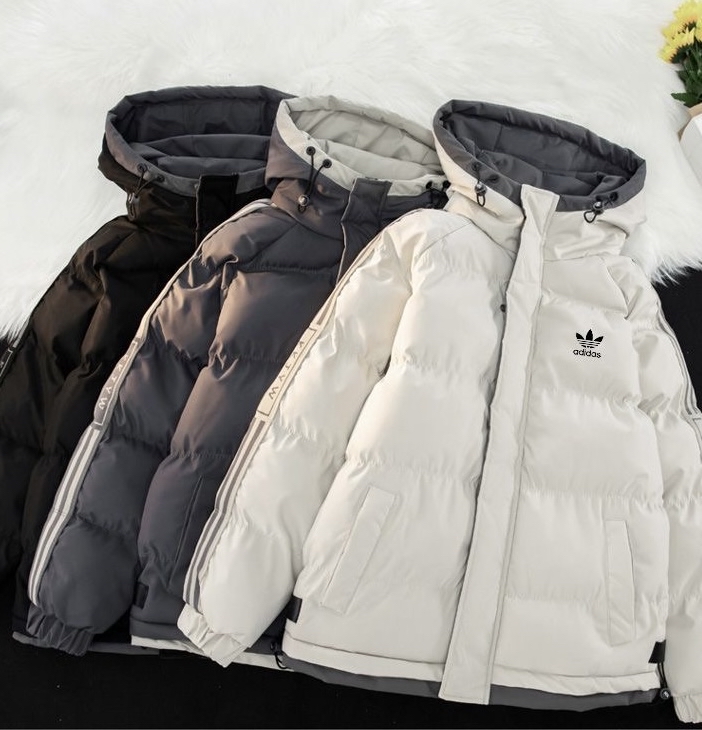 韓系惡攪情侶3色夾棉絨底褸