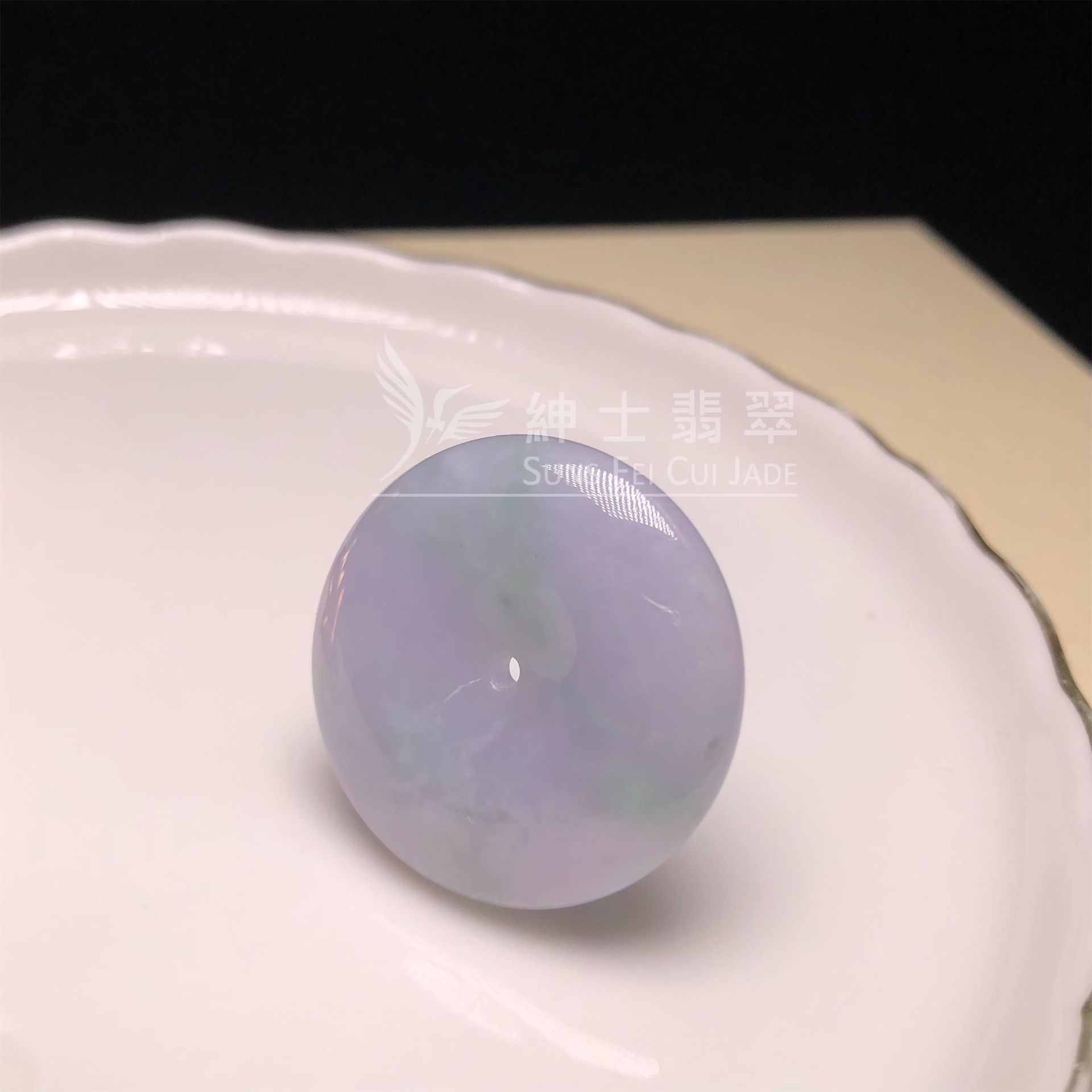 春彩翡翠平安扣 B07865