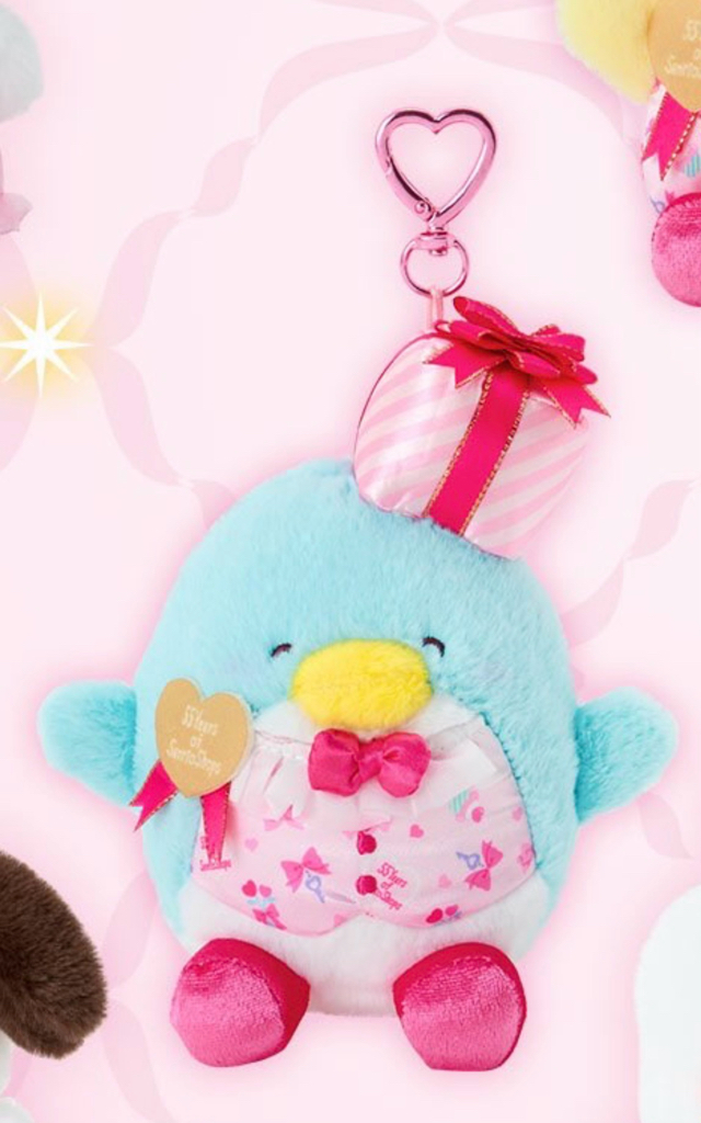 ［8月中到貨]Sanrio 55週年禮物主題公仔掛飾系列