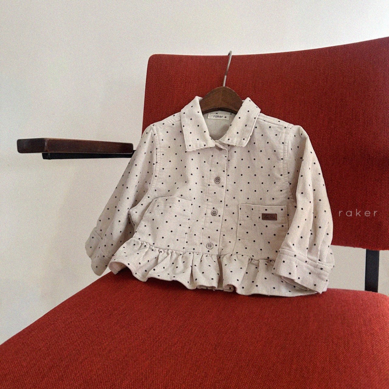 Raker | Ruffled Oversized Shirt