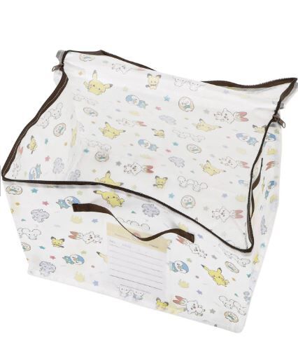 【日本直送】3 COINS Pokemon 滿印收納袋 - 1件 - 現貨