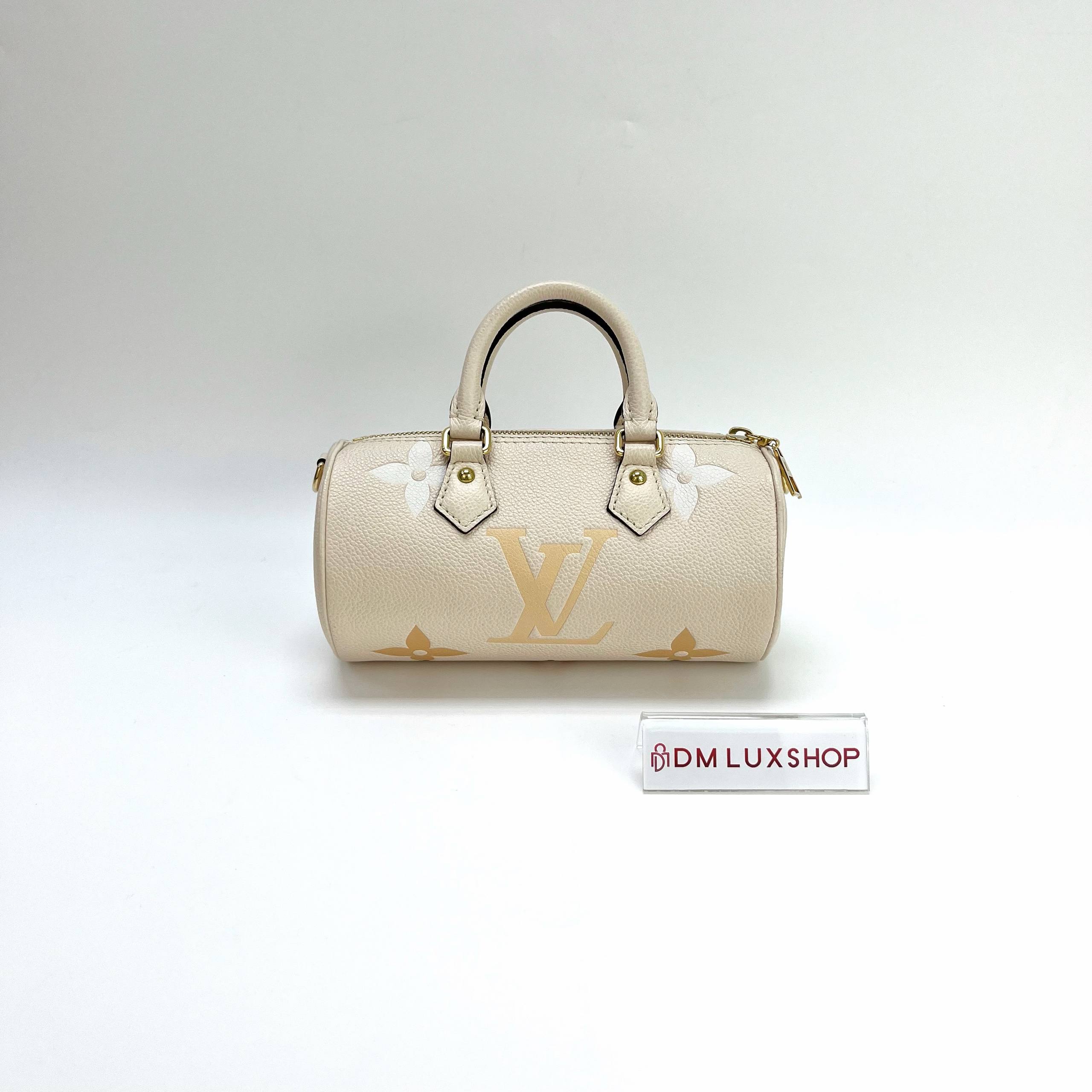 LV Cream Empreinte By The Pool Papillon BB GHW