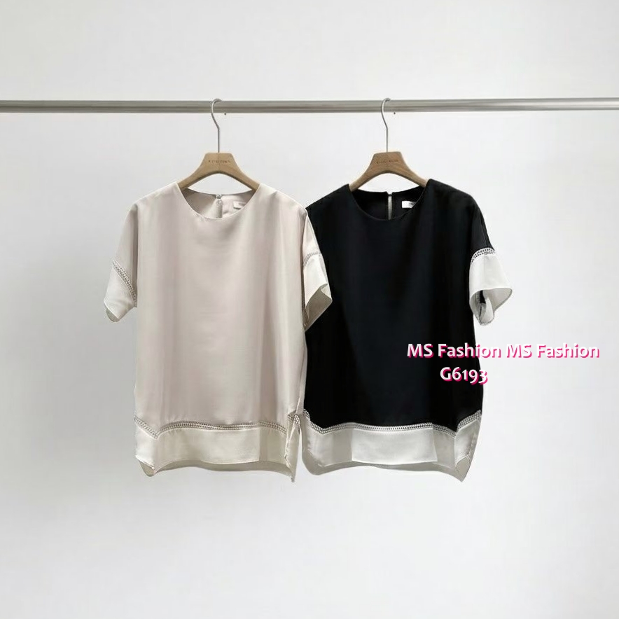 G6193 韓國🇰🇷靚料拼袖top