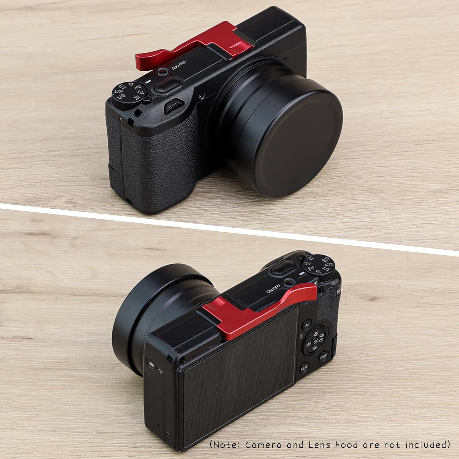 HAOGE Metal Front Lens Cap Cover For GR3 / GR3X 代用鏡頭蓋  (Cap-GR)