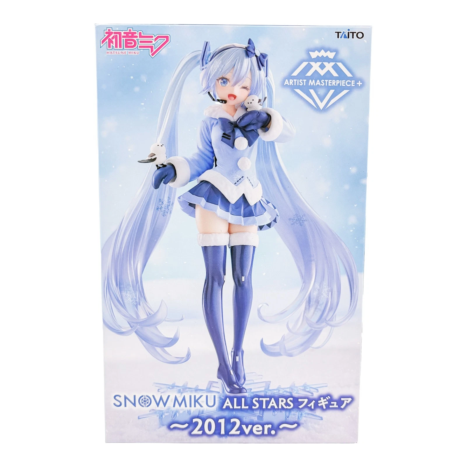 Taito, Artist Masterpiece Figure (AMP+): Snow Miku (All Stars 2012 Ver.)  初音未來 (雪未來)