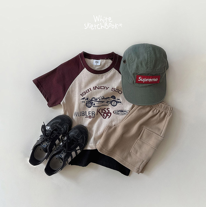 🇰🇷WhiteSketchBook短褲