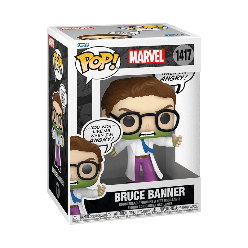 📦訂購 美國代購 Funko POP! Marvel Bruce Banner (Don't Make Me Angry) Figure 模型