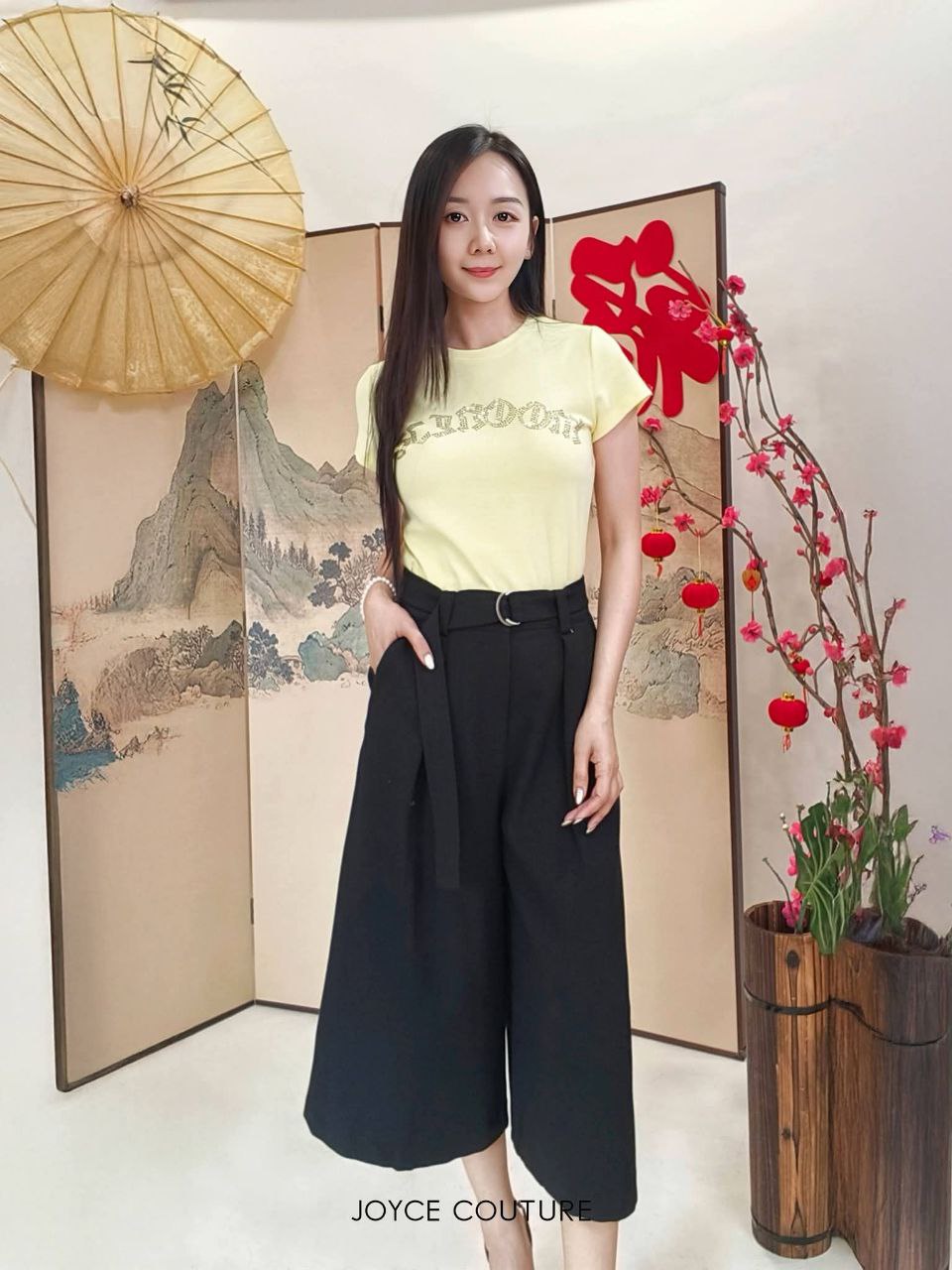 钻石点缀上衣 T0779