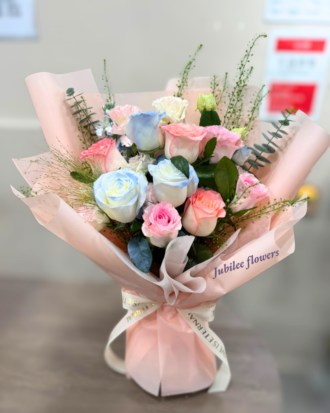 玫瑰混搭花束