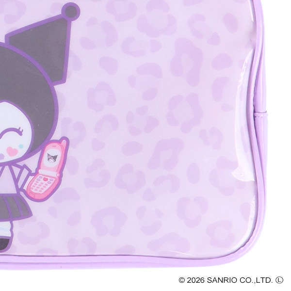 🇯🇵預訂 日本直送🇯🇵Kuromi人物圖案拉鍊游泳袋沙灘袋