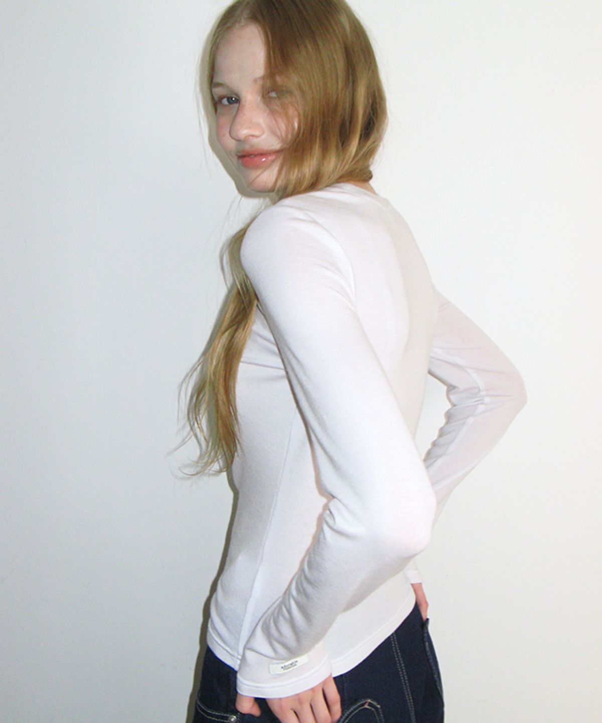 🇰🇷訂購｜ronron 26｜[SET] SOFT MINI LABEL LONG SLEEVE 9色 