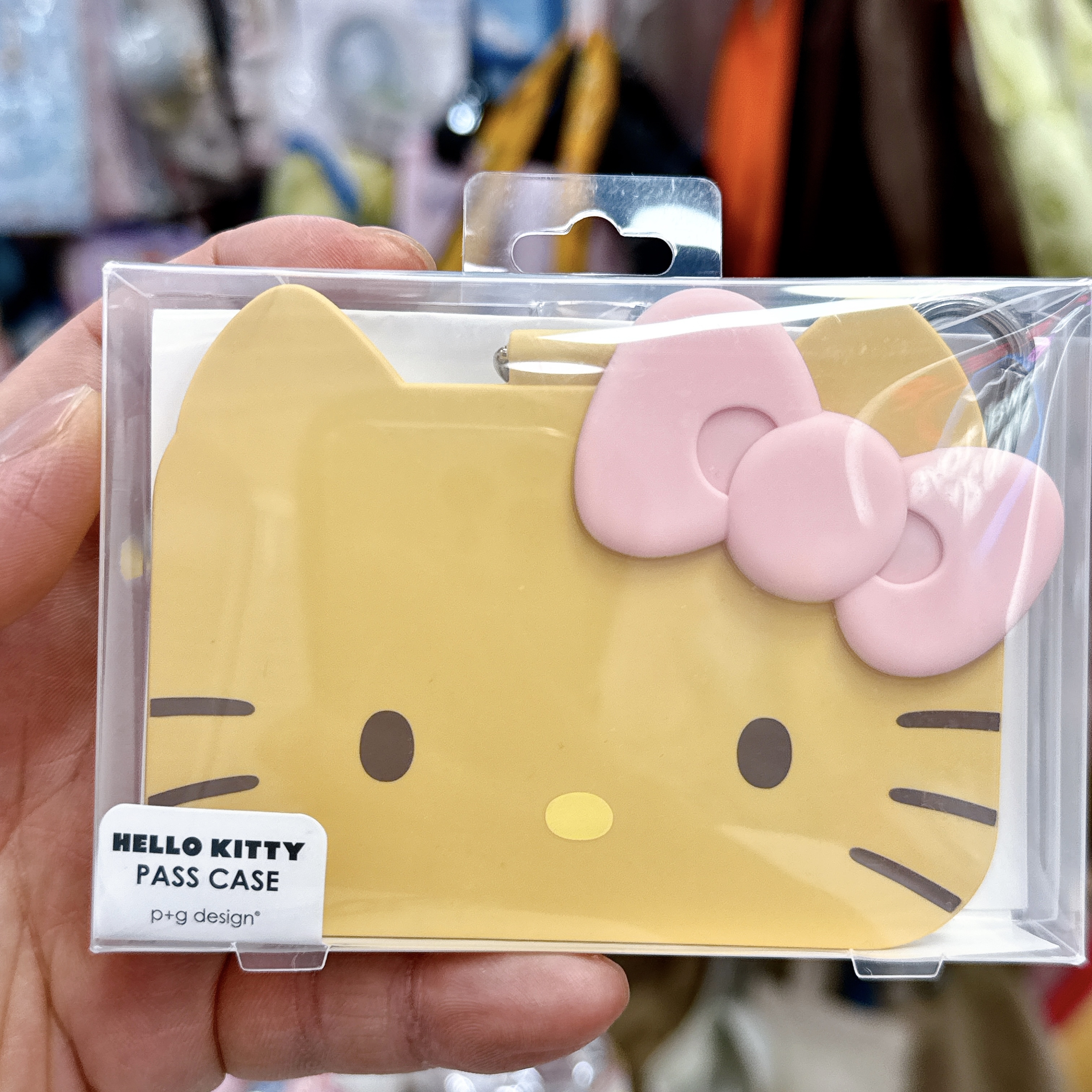 日本版Hello Kitty黑皮證件套/布甸狗拉鏈袋