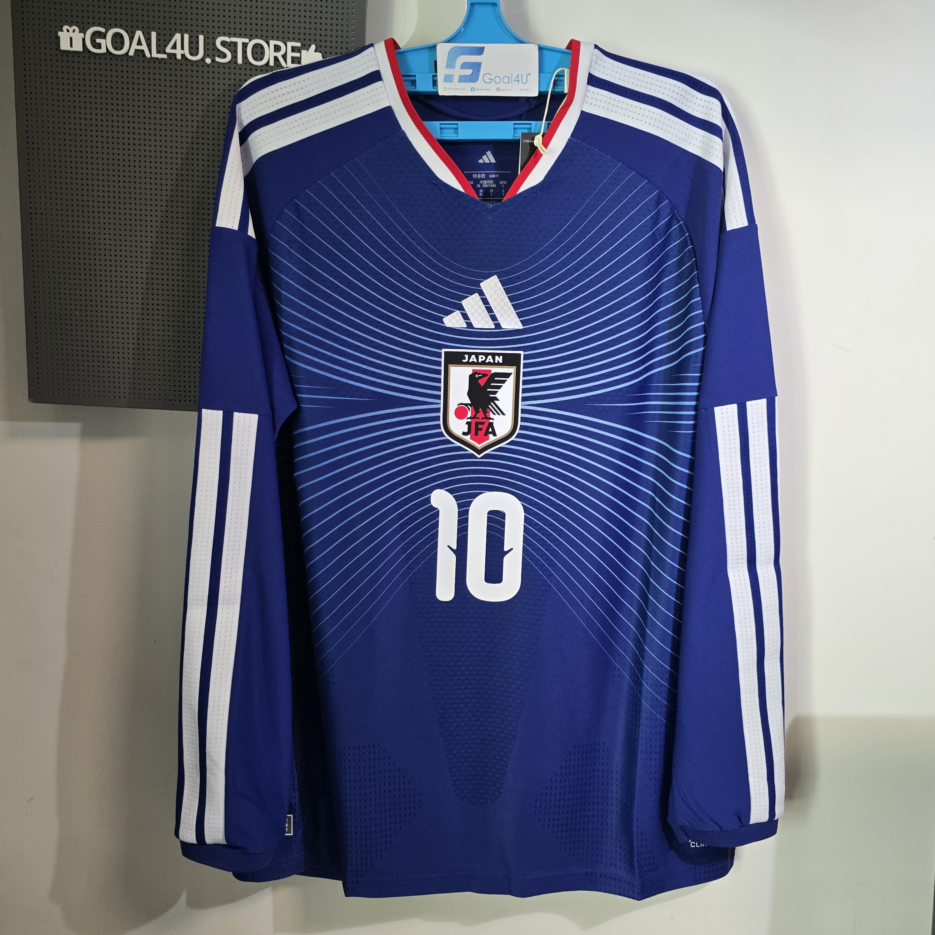 🌅 Horizon (地平線) Adidas Japan 日本國家隊 2025-26 主場長袖球員版球衣 (可加印字及臂章) JZ9681