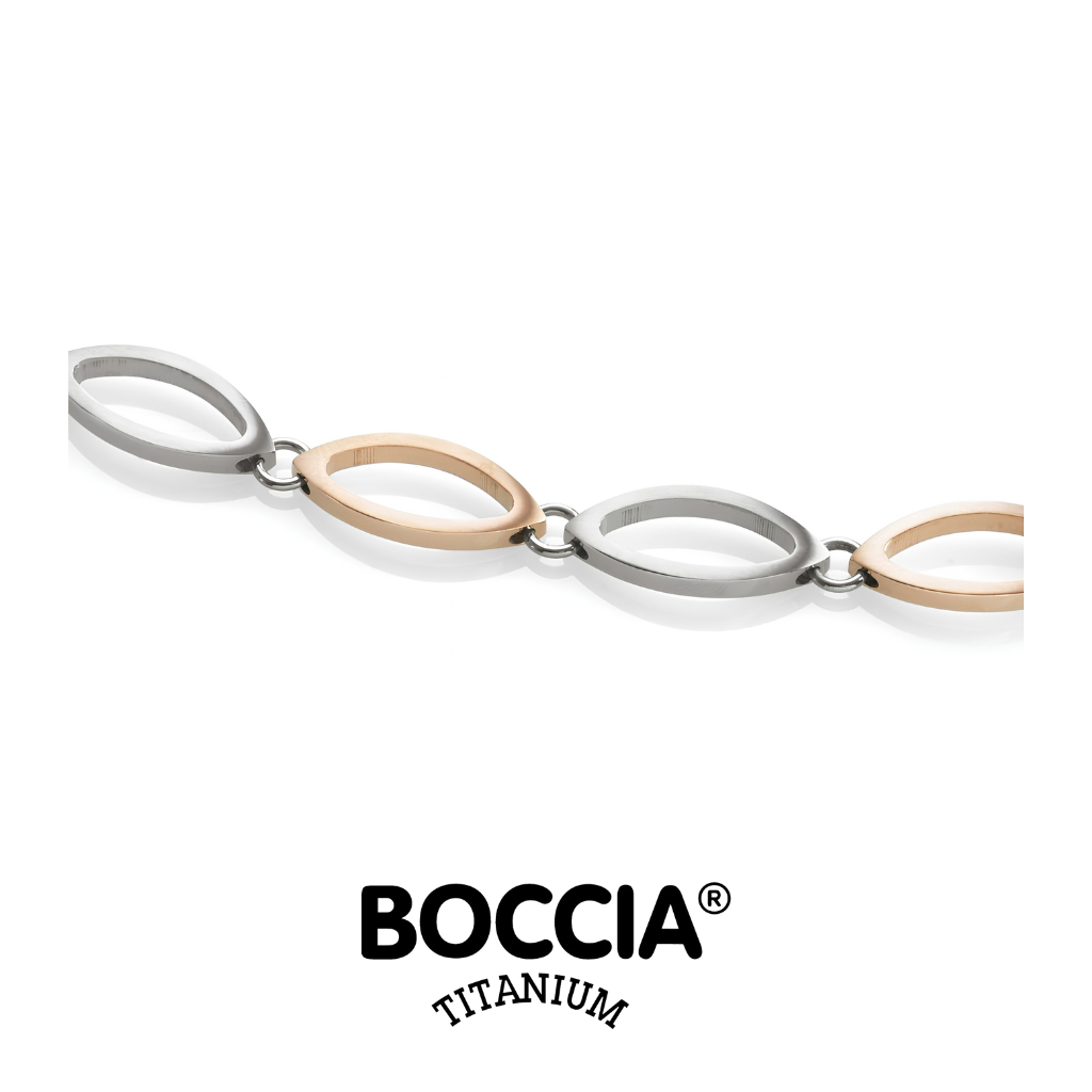 Boccia Titanium 0846-03 鈦金屬 / 鍍金項鍊 