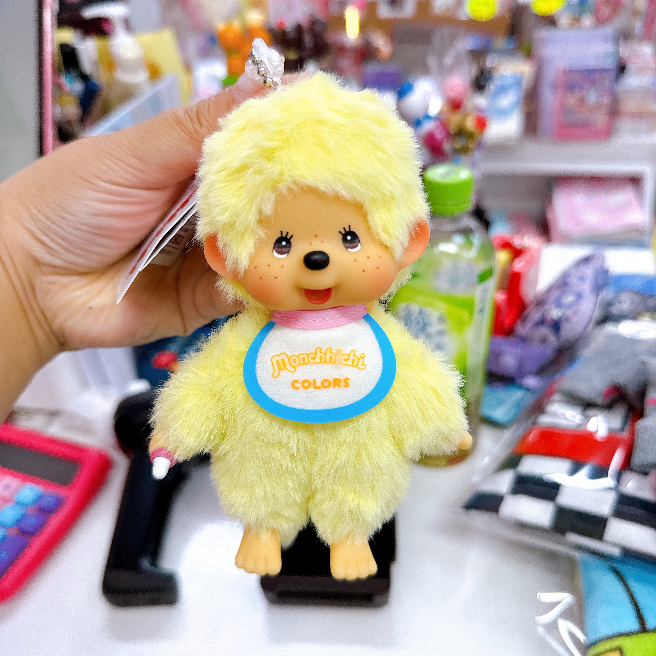 日本直送Monchhichi Colors七彩顏色公仔掛飾