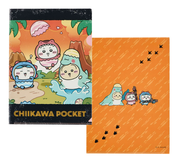 🌸 【預訂】A4 File - Chiikawa 恐龍樂園 21/8新品