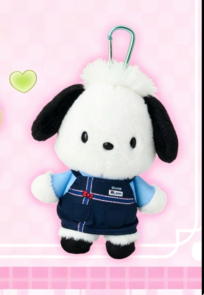 [7月尾到貨]Sanrio x Pizza Hut  聯名限量絨毛娃娃吊飾