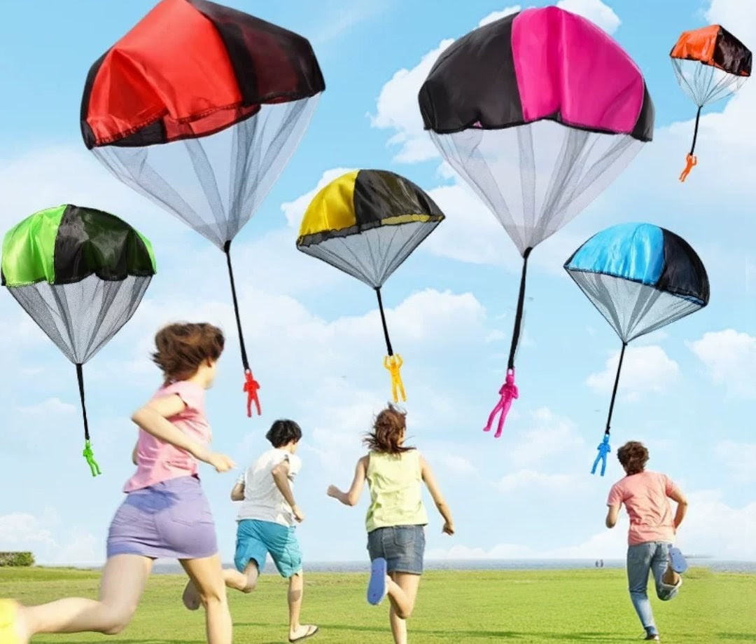 小玩具- 手拋降落傘 (T548) 🚛 送貨方式請選(3)