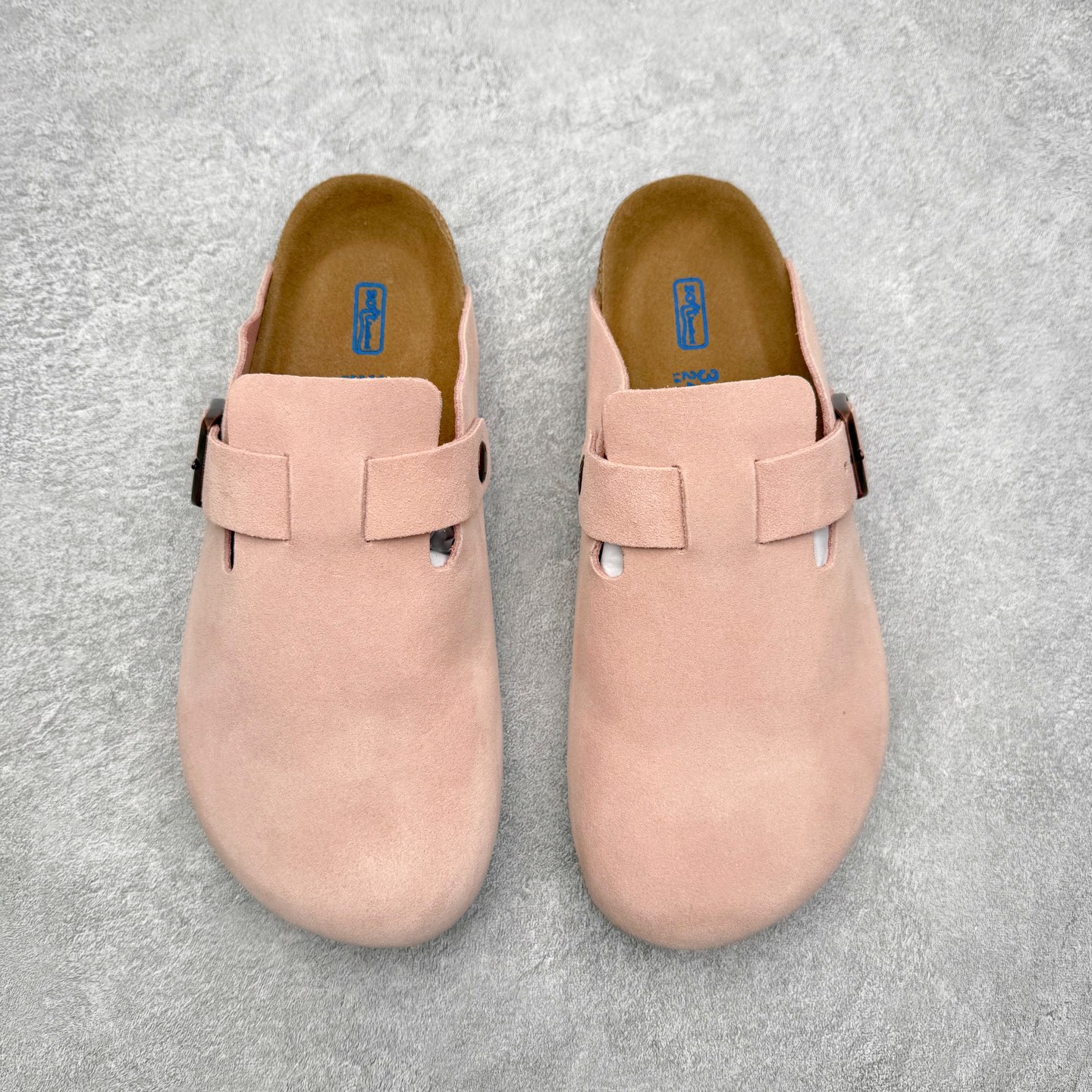 Birkenstock Boston Suede Leather Clogs